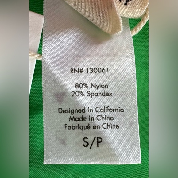 NEW w/TAGS L*SPACE Marina One-Piece in Garden Green Size Small - Picture 3 of 8